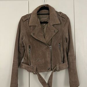 Blank NYC Suede Moto Jacket